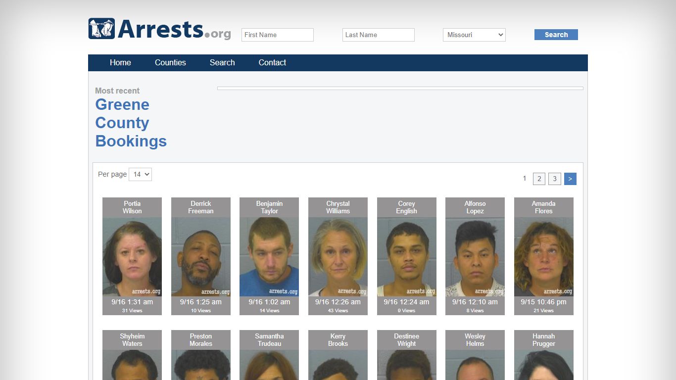 Greene County Arrests and Inmate Search